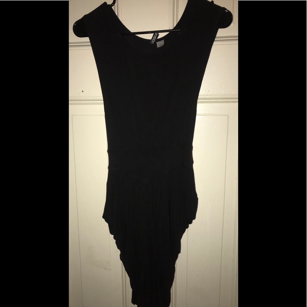 Black Bat-hip H&M mini dress